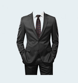 Black 2 Piece Suit