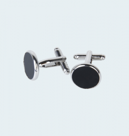 Crystal Glass Cufflinks