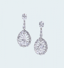 Crystal Bridal Earrings